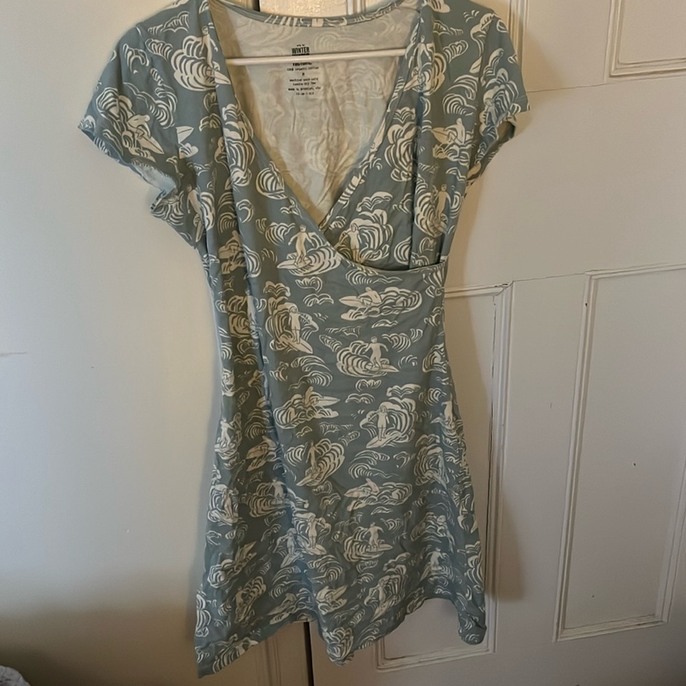 Winter Water Factory Wrap Dress